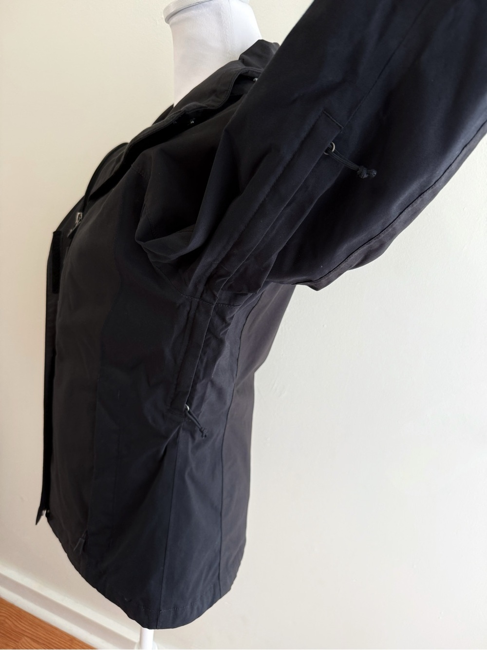 THE NORTH FACE BLACK SNOW SKI HOODED JACKET - Picture 3 of 11